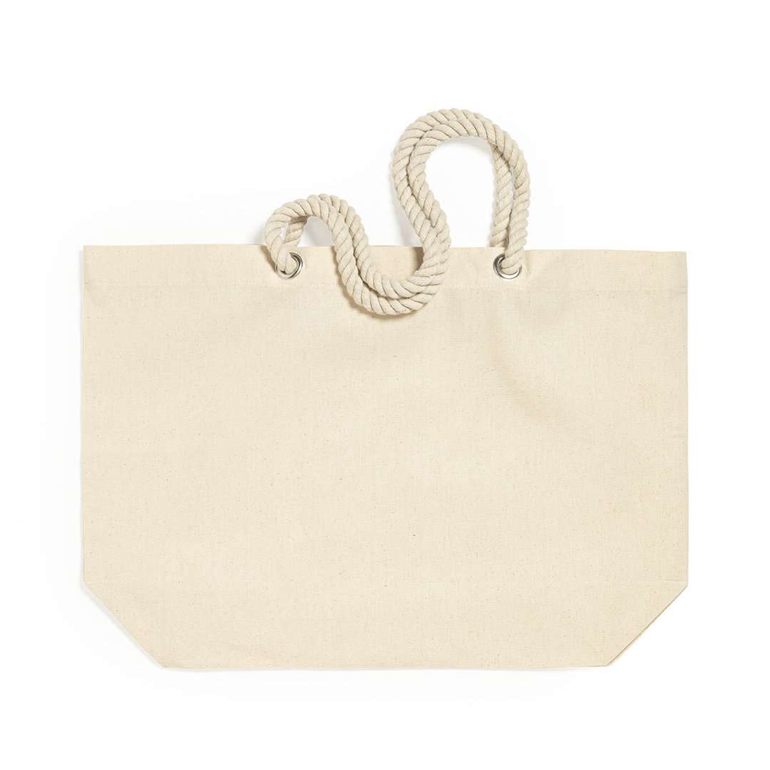 Bolsa de algodón resistente con asas largas de 90 cm - Capacidad 10 kg