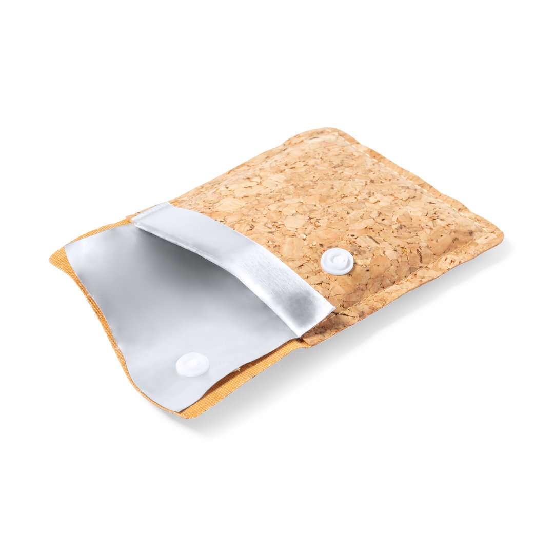 Cenicero de Bolsillo Nature en Corcho Natural y Aluminio Ignífugo