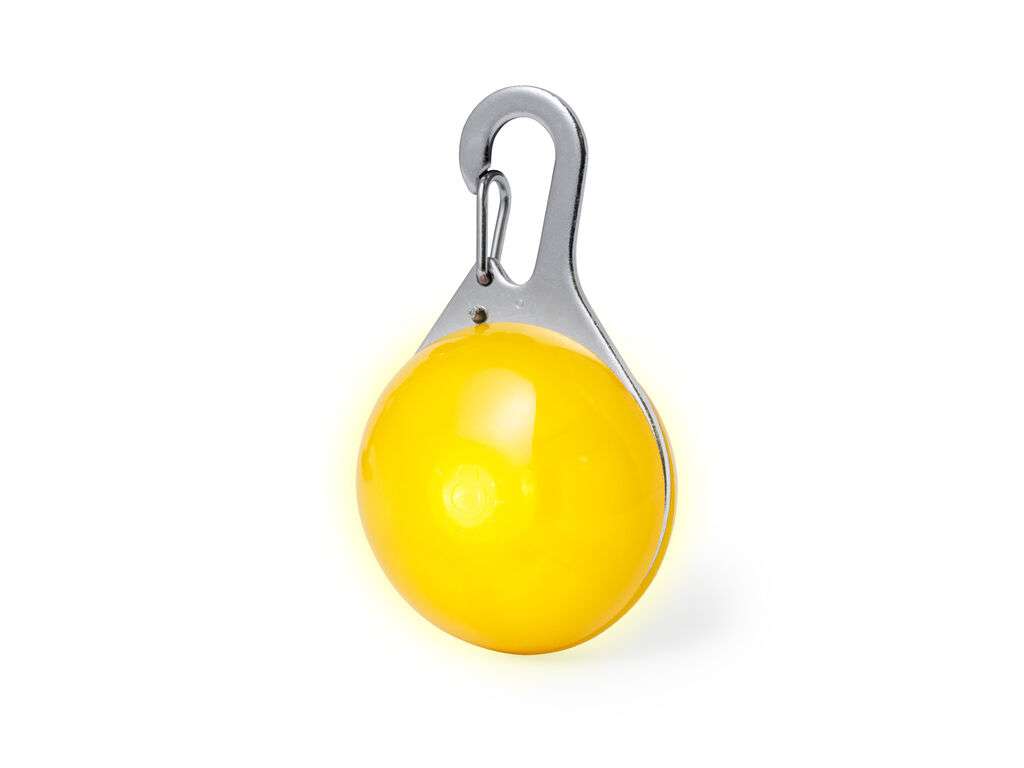 Luz de Seguridad para Mascotas con Mosquetón y Luz Intermitente