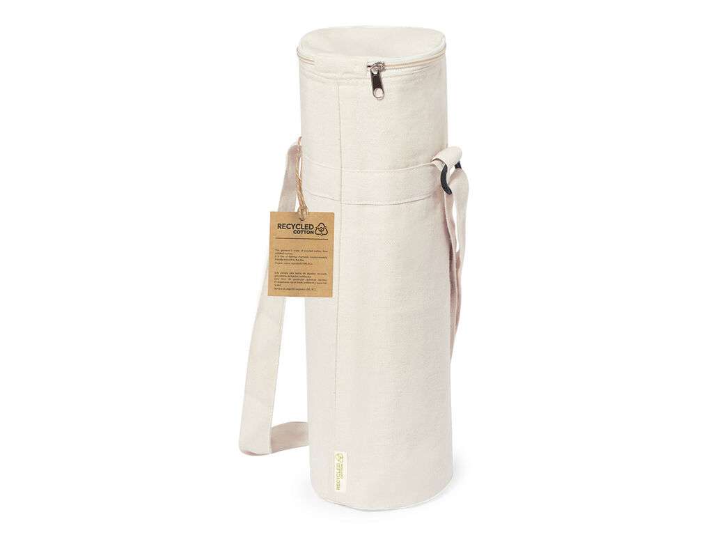 Bolsa térmica Sirkin en algodón reciclado para botellas de 1,5L