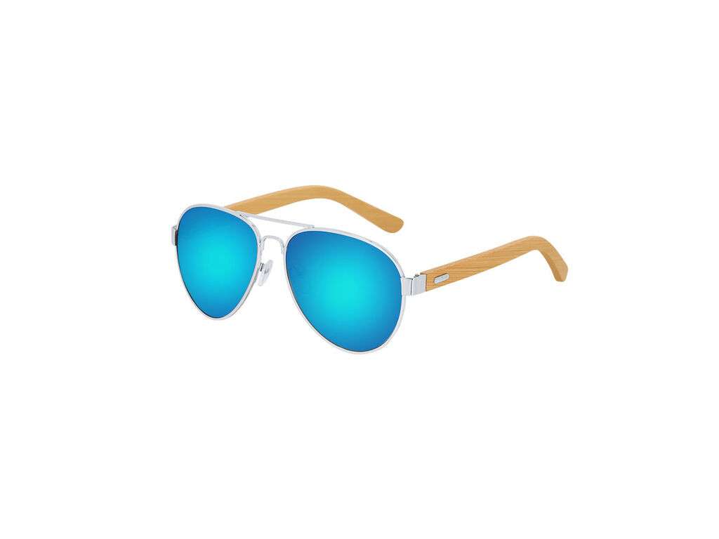 Gafas de Sol con Varillas de Bambú y Protección UV400