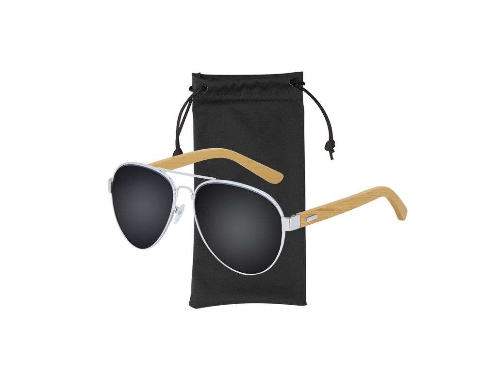 Gafas de Sol con Varillas de Bambú y Protección UV400