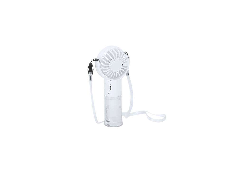 Ventilador portátil con vaporizador y batería USB-C integrada