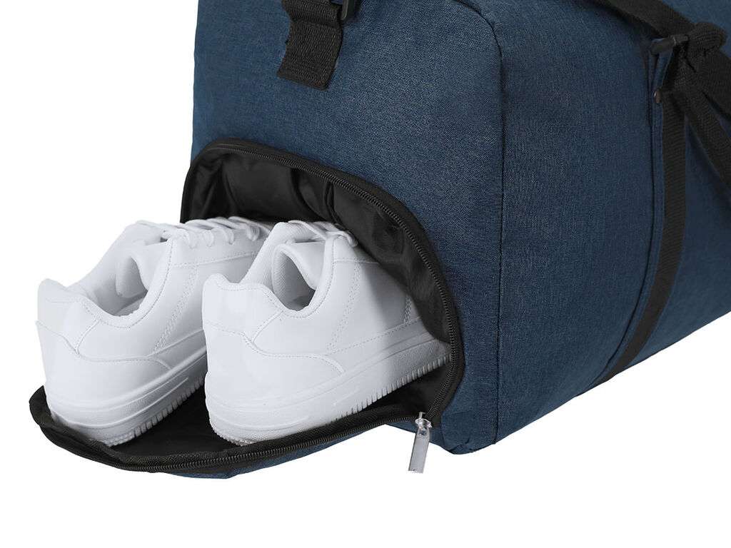 Bolso sostenible Gleor en poliéster RPET con varios compartimentos