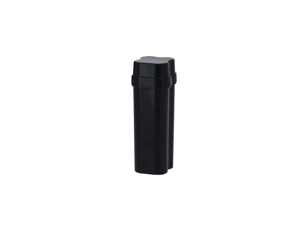 Estuche compacto para tabaco con capacidad para dos cigarros y mechero