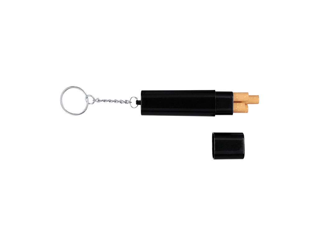 Llavero Estuche Compacto para Tabaco con Capacidad para 4 Cigarros