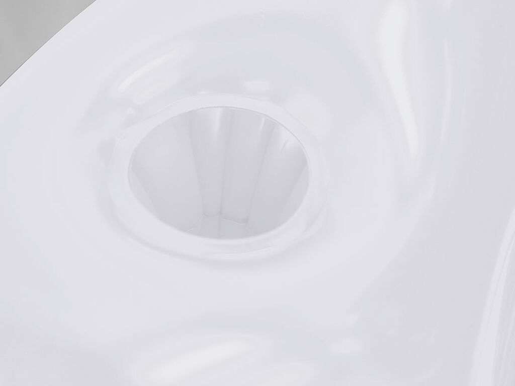 Sillón Kokoro con reposabrazos en PVC resistente y poliéster blanco