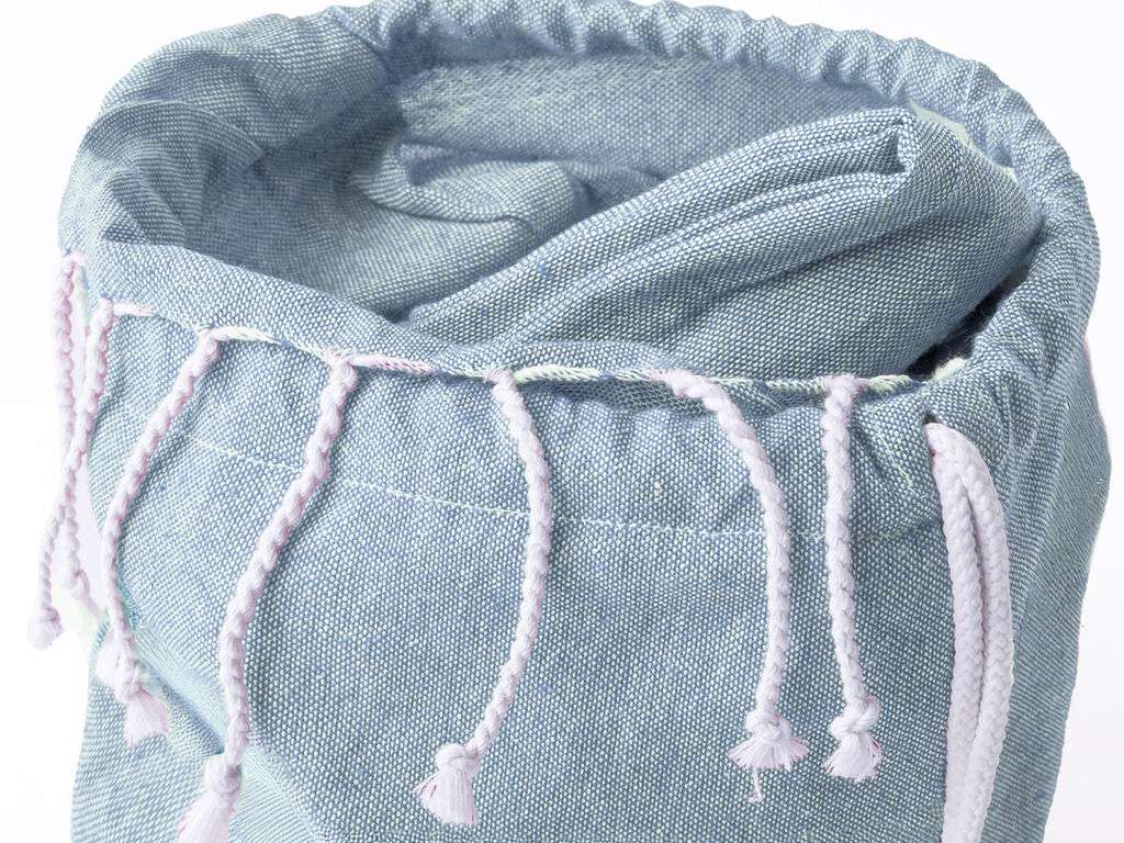 Mochila Pareo de Algodón Reciclado 180x90 cm - Ligera y Práctica