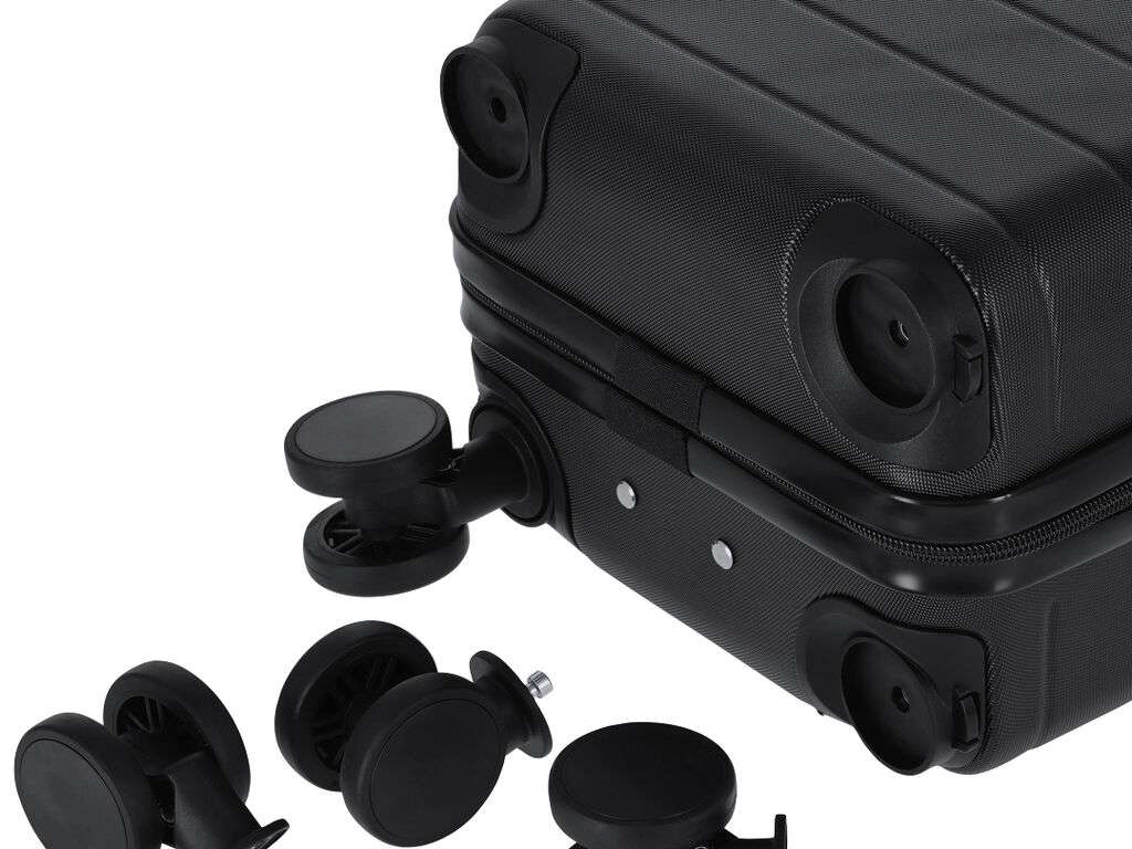 Trolley compacto Loire de 4 ruedas extraíbles en ABS resistente