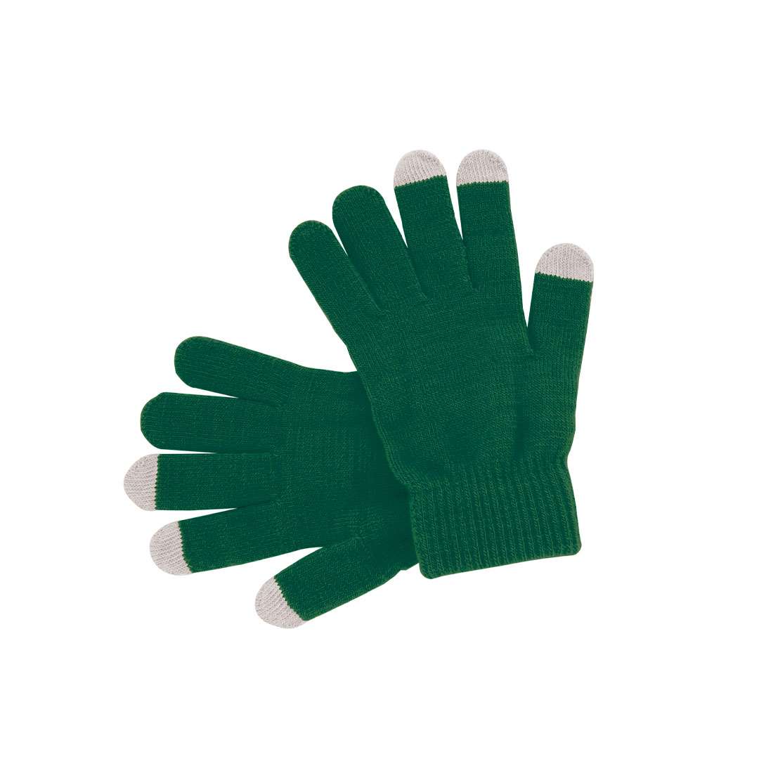 Guantes acrílicos táctiles Actium con punteros integrado, talla única