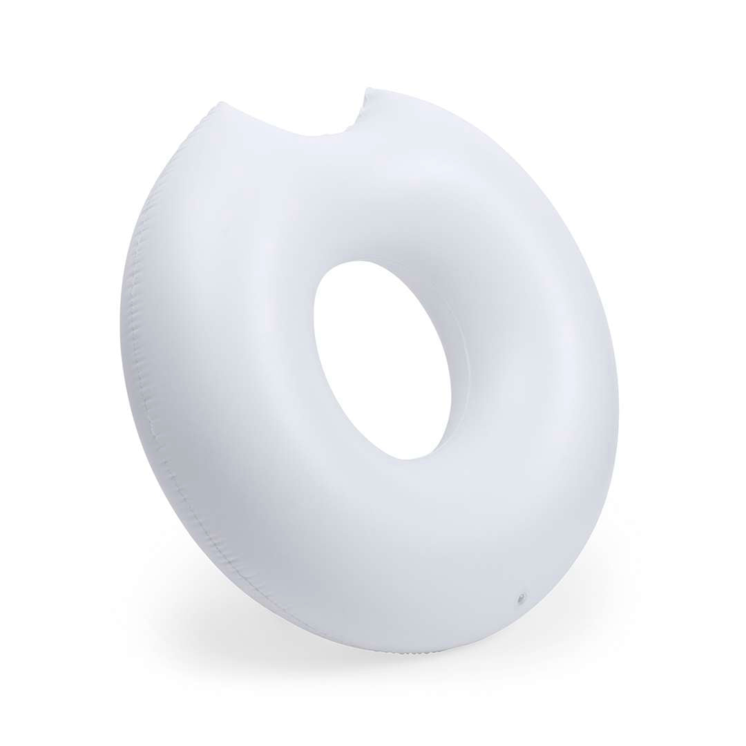 Colchoneta Inflable Maxi en Forma de Donut con Bocado de PVC