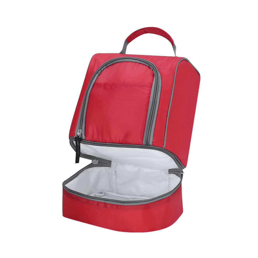 Nevera 6 L Listak con doble compartimento y bolsillo frontal