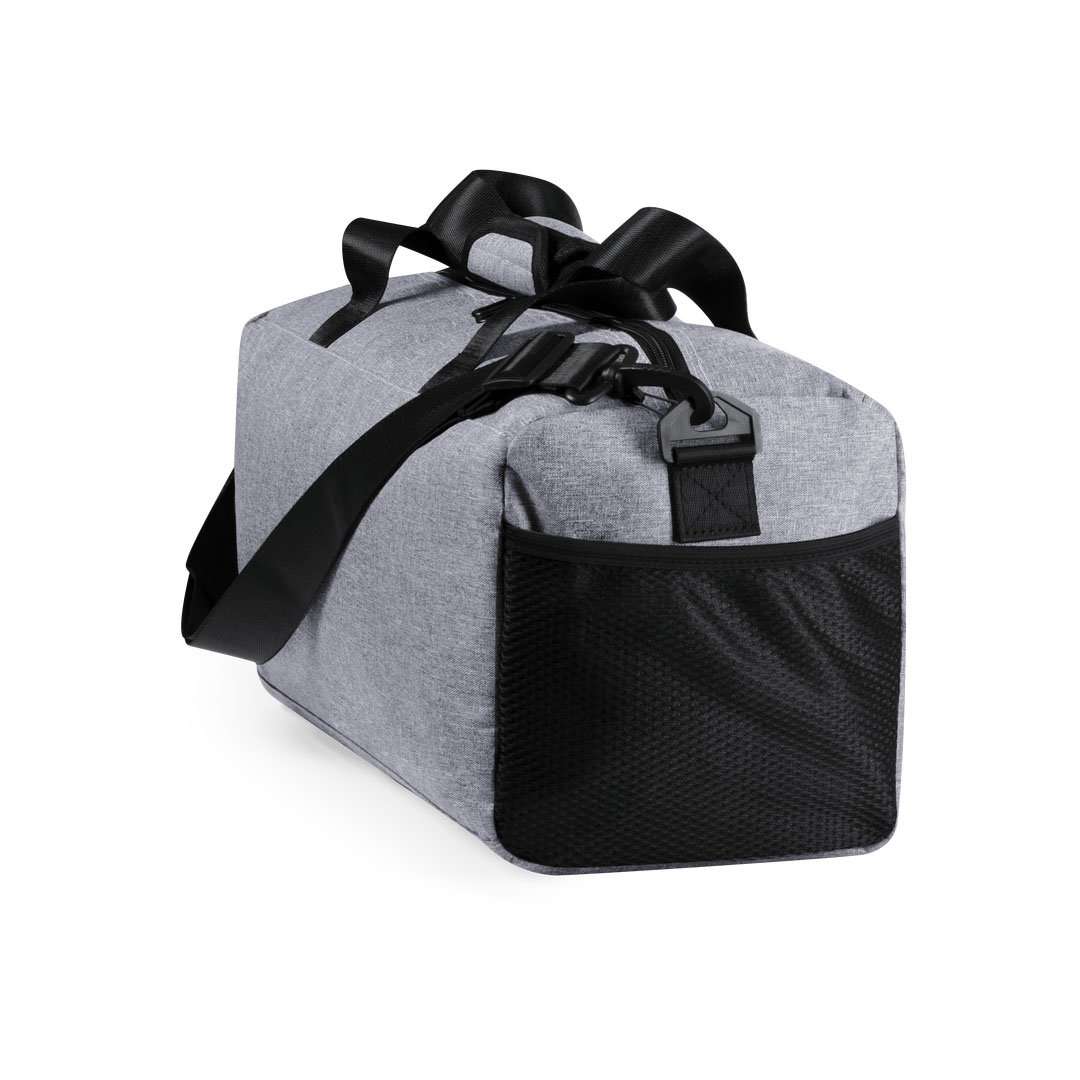Bolso multiusos bicolor en poliéster 600D denim con asas resistentes