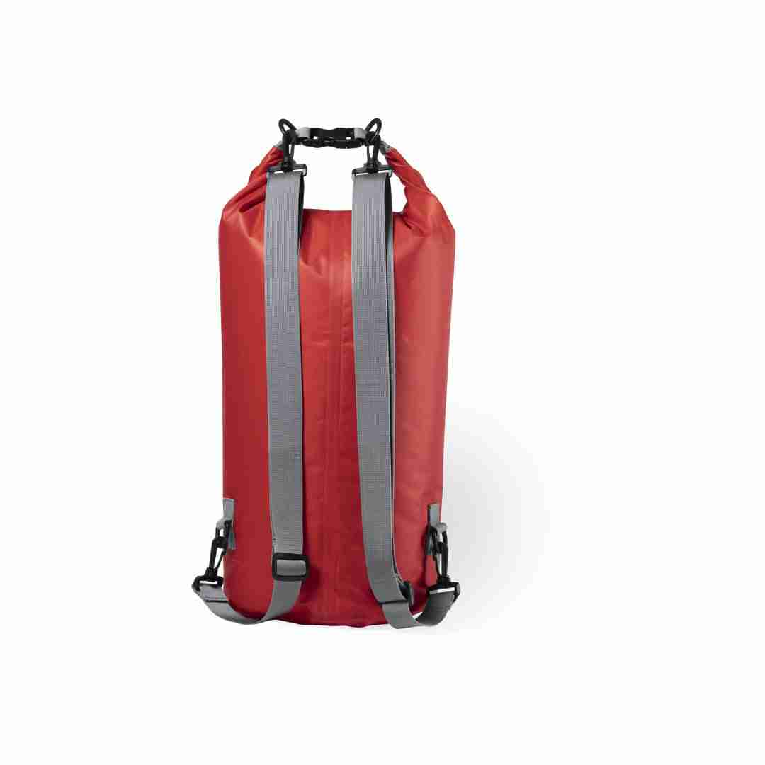Mochila impermeable de 20l Roja