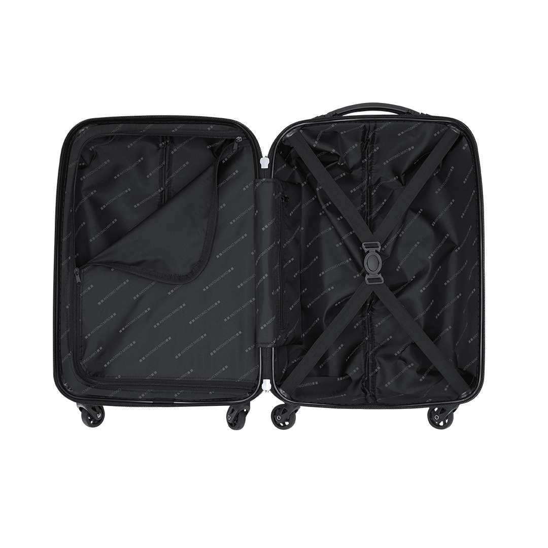 Trolley rígido de 4 ruedas Antonio Miró con combinación segura