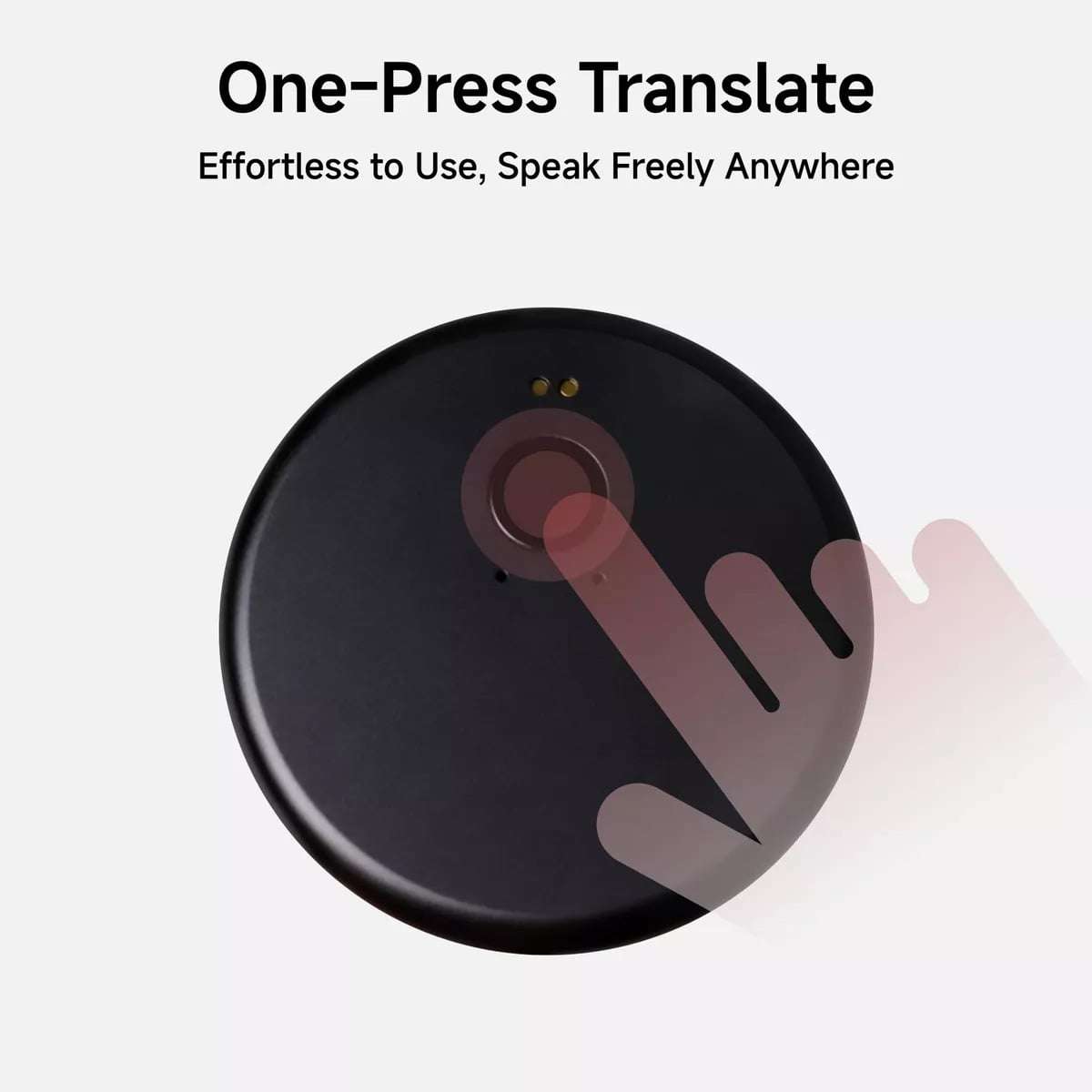 Dispositivo Traductor De Idiomas Automático Portátil Almalux® AI para teléfono iOS y Android