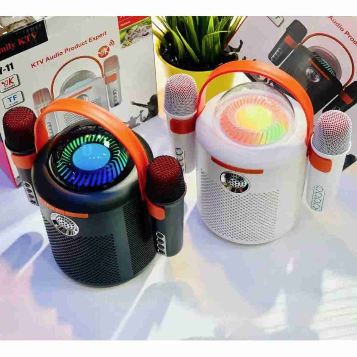 Altavoz Bluetooth Almalux® con Luz RGB: Karaoke portátil y diversión inalámbrica