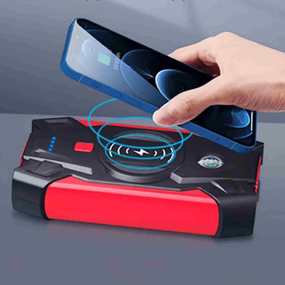 Kit de Arranque de Batería de Coche con Bomba de Aire de 26000mAH Almalux® Q-X7