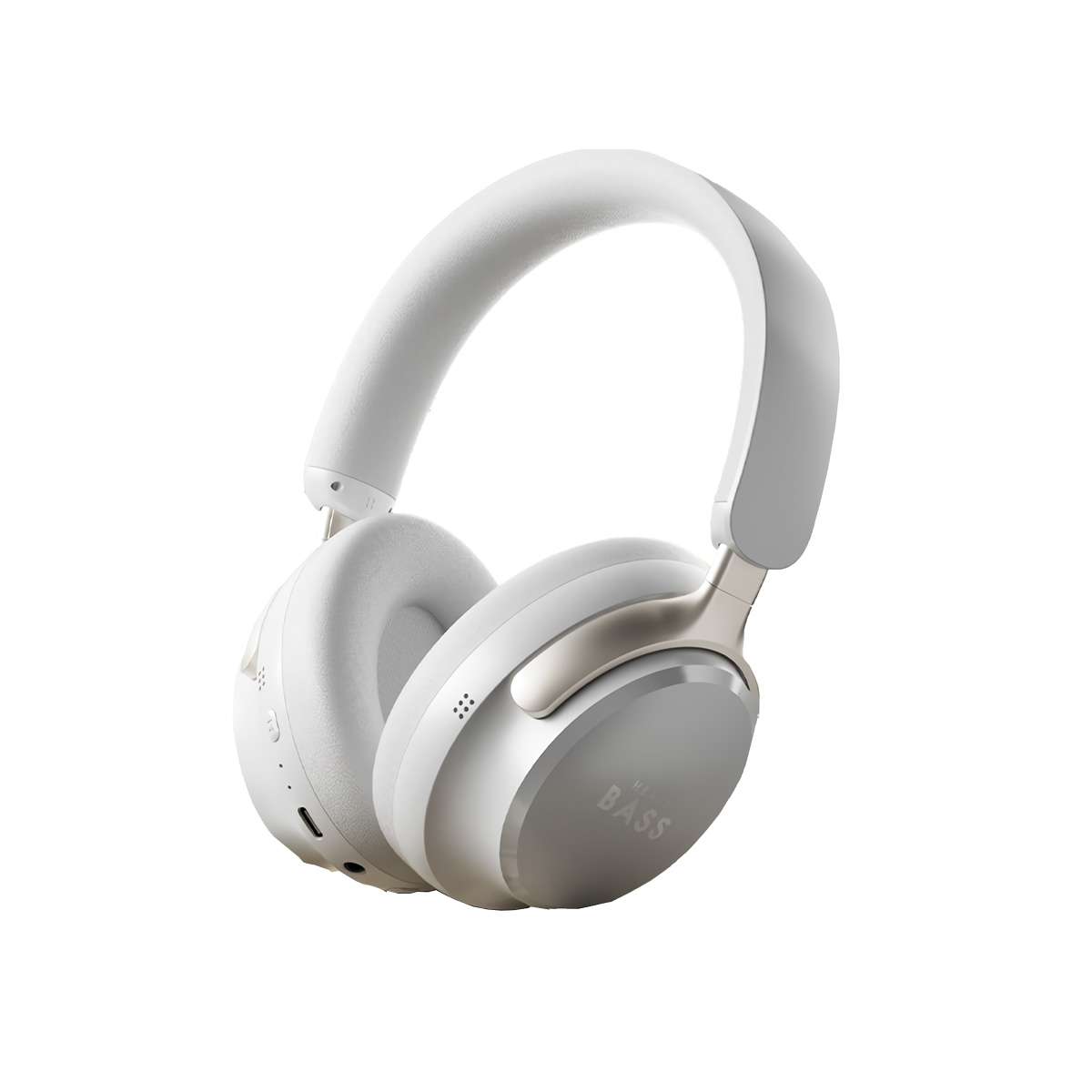 Auriculares Inalámbricos Almalux® BASS100 ANC con Cancelación de Ruido, Bluetooth 5.4, Sonido HiFi 360°, Plegables, Cómodos con Graves Potentes