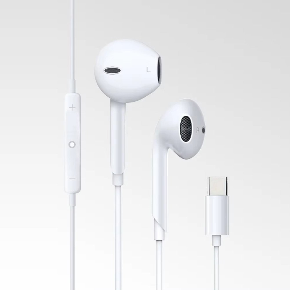 Auriculares intrauditivos por cable Almalux con conector Tipo-C