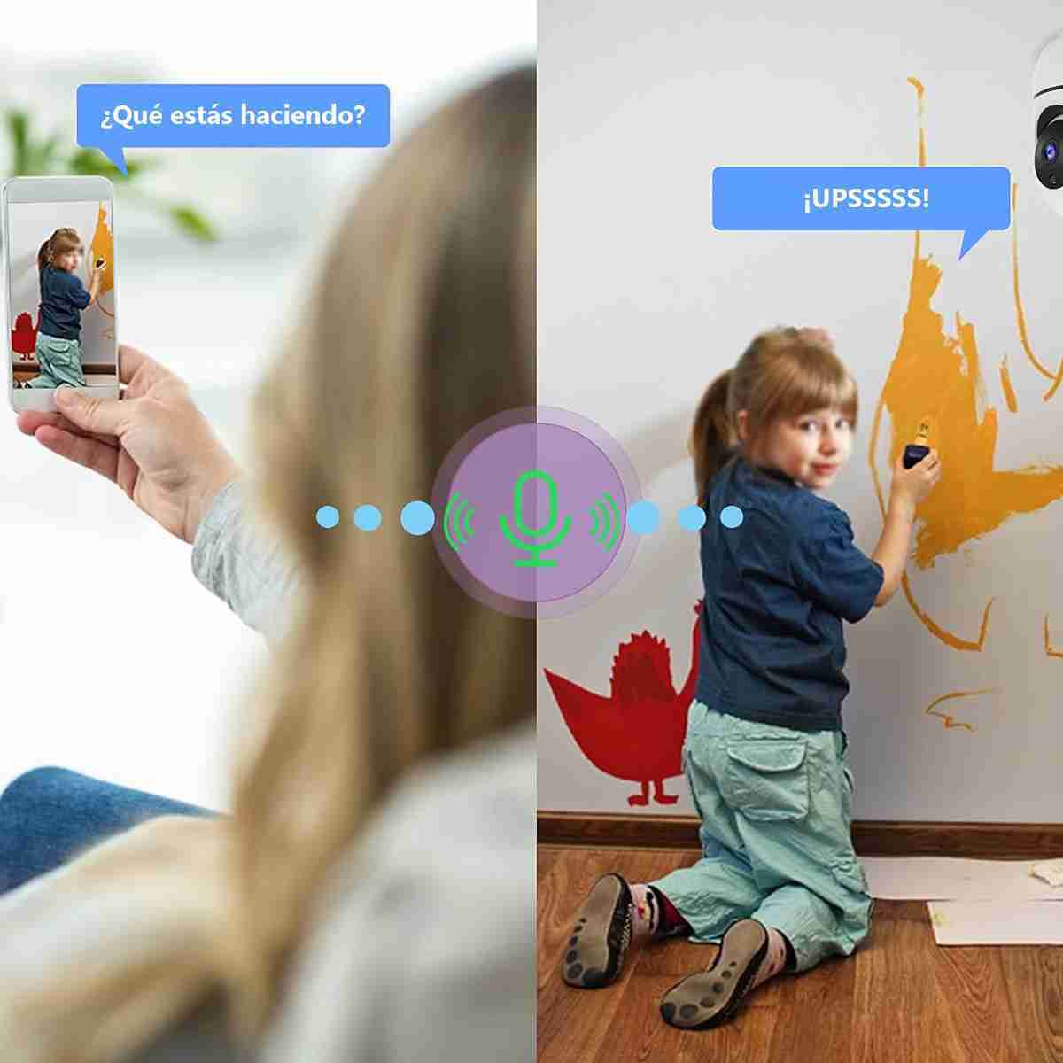 Camara De Vigilancia Almalux® Wifi - Seguridad en tiempo real