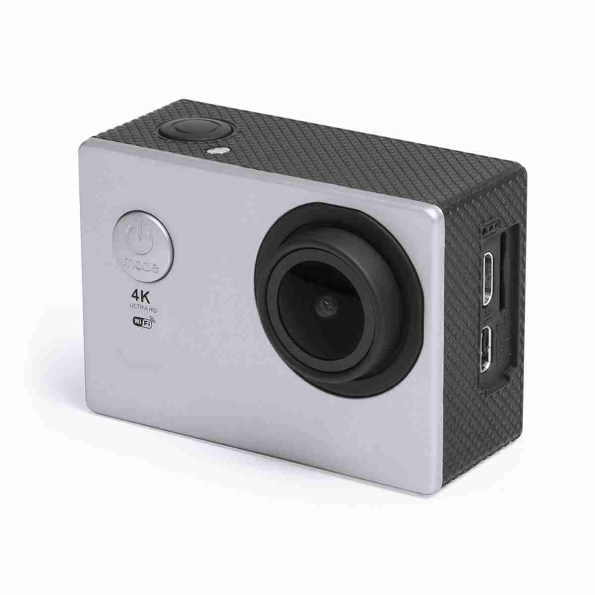 Videocámara Deportiva Almalux® Pro 4K con Mando: Captura cada momento en alta definición - Gris