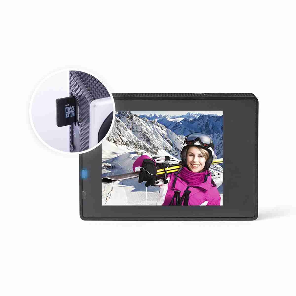 Cámara Deportiva De Acción Almalux® Full Hd 1080p Resistente Al Agua
