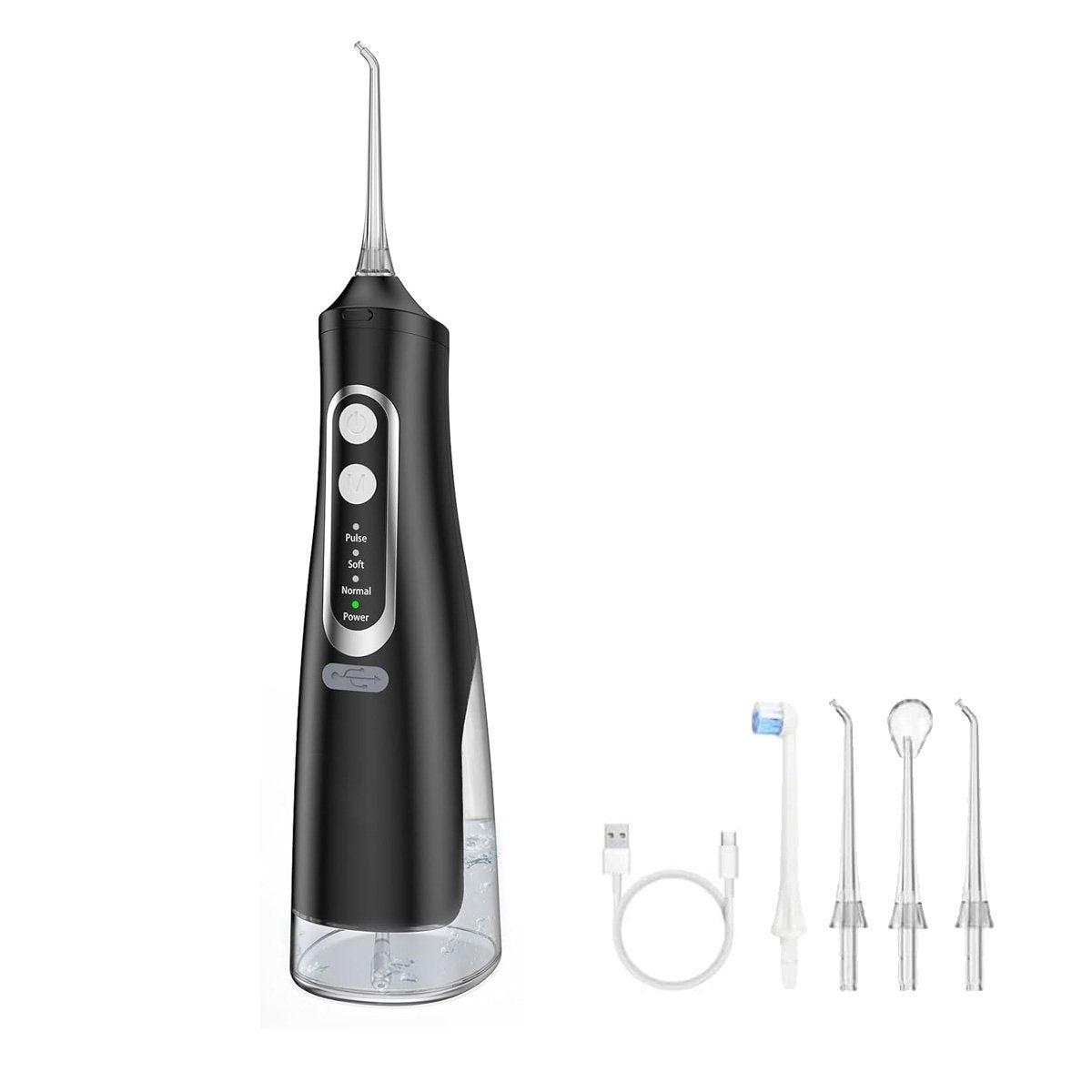 Irrigador Dental Almalux® Water Flosser – Limpieza Profunda, Tanque de 300ML, Inalámbrico y Resistente al Agua IPX7
