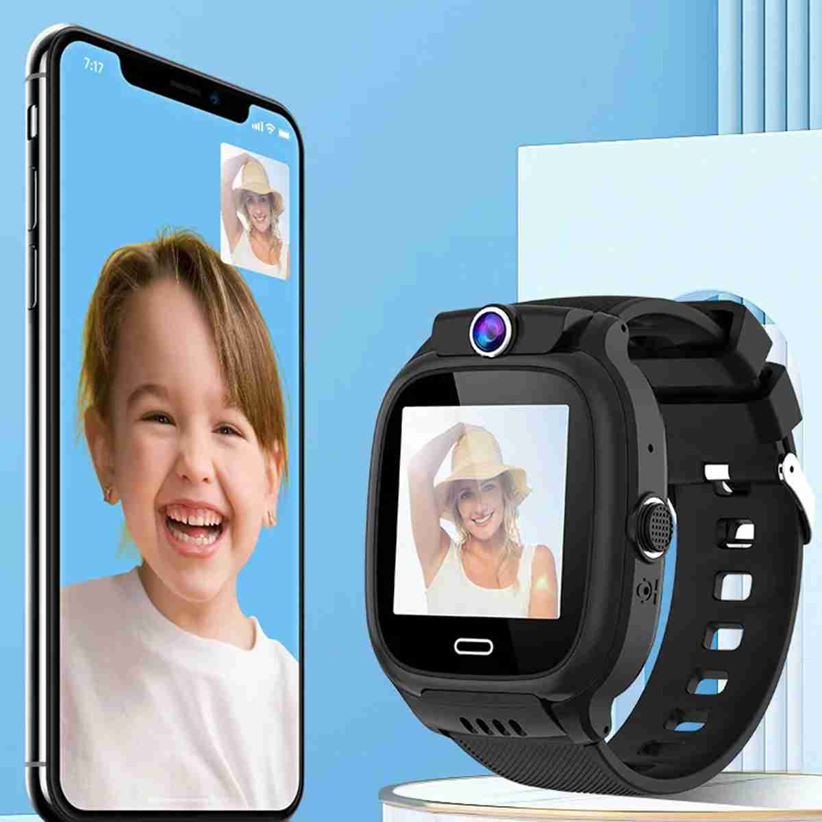 Reloj inteligente Almalux® - Smartwatch para niños con GPS Localizador y comunicación - 4G