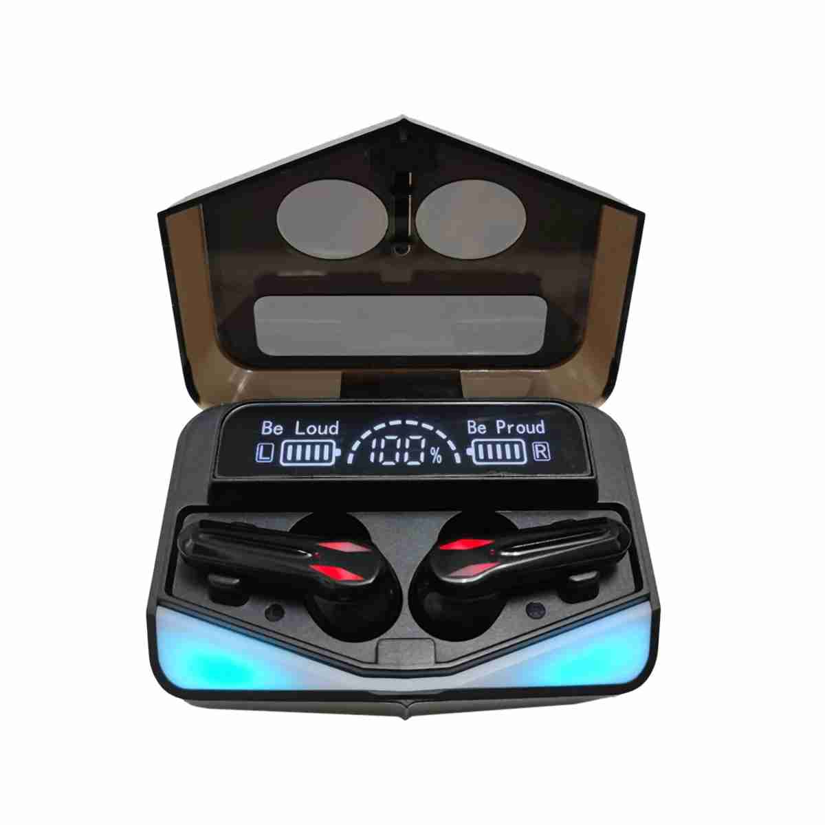 Auriculares inalámbricos Gaming True Wireless con reducción de ruido y estuche de carga inalámbrico