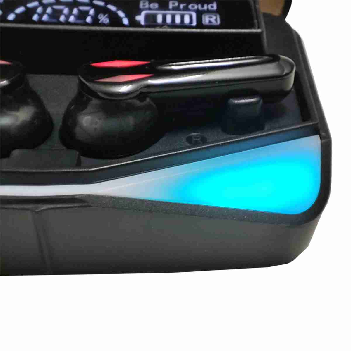 Auriculares inalámbricos Gaming True Wireless con reducción de ruido y estuche de carga inalámbrico