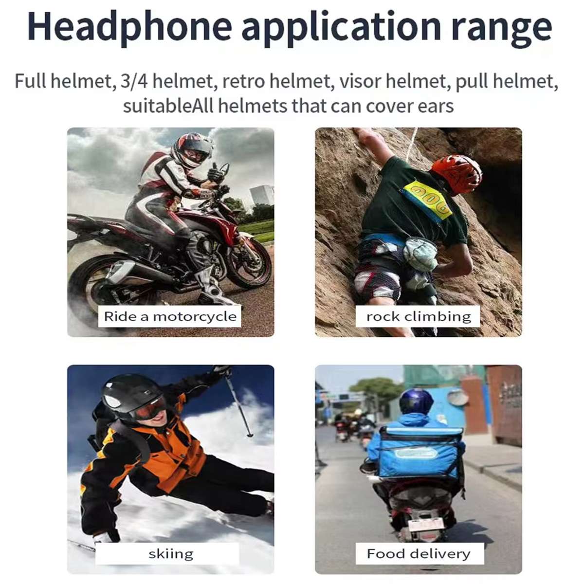 Auriculares Inalámbricos Bluetooth Almalux® para Casco de Motocicleta: Tecnología Avanzada para Conducción Segura