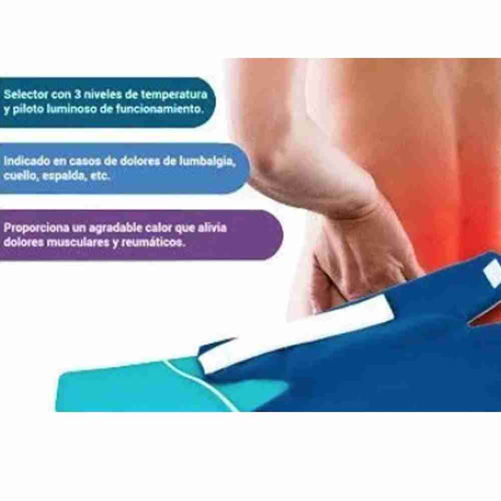 Manta Electrica Almalux® Descontracturante Hombros Y Cuello
