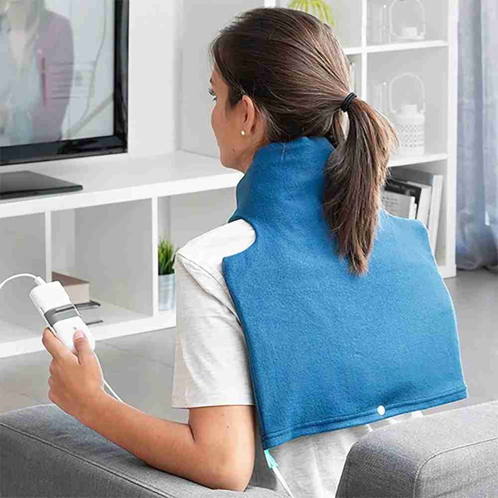 Manta Electrica Almalux® Descontracturante Hombros Y Cuello