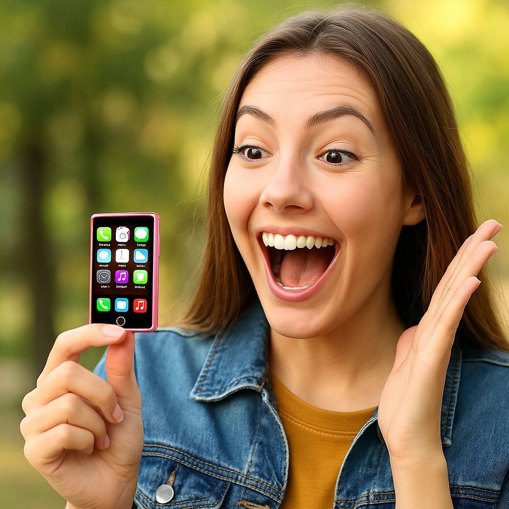 Mini teléfono inteligente Almalux® Pro, 3 pulgadas, red 3G, 2 + 16GB ROM, sim Dual, Google Play Store