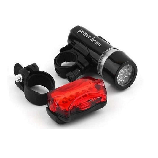 Luz LED de bicicleta Almalux®, Delantera y Trasera, Blanca y Roja