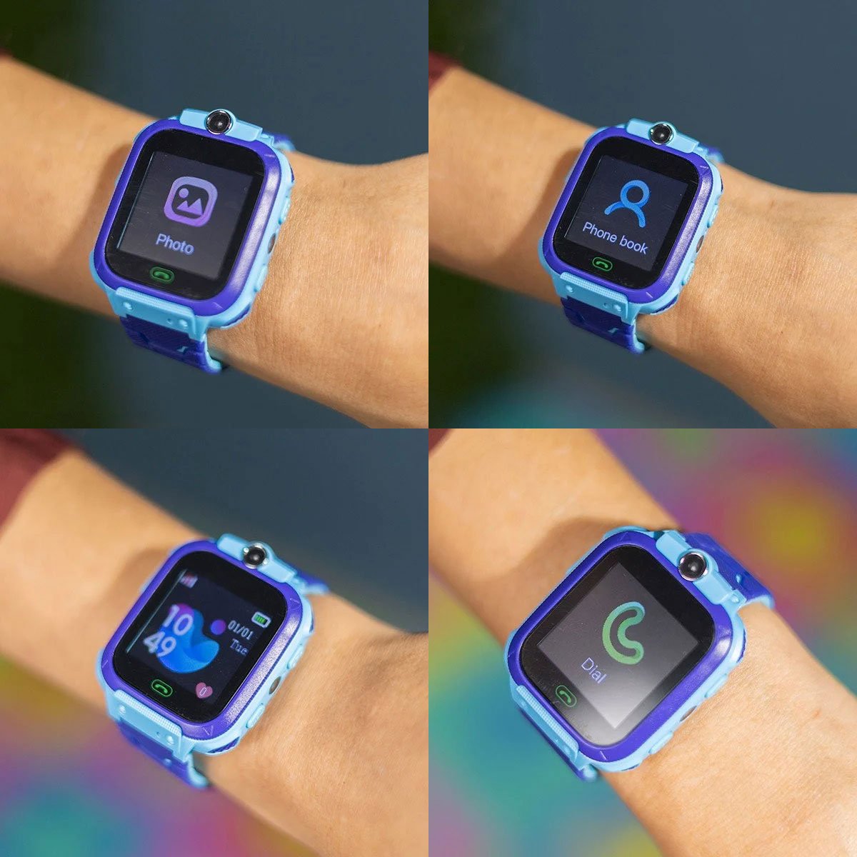 Reloj Inteligente Almalux® para Niños con GPS, Botón SOS y Cámara HD | Control Parental en Tiempo Real