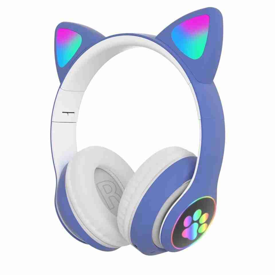 Auriculares  con Orejas de Gato Bluetooth Plegables con Micrófono Almalux®®