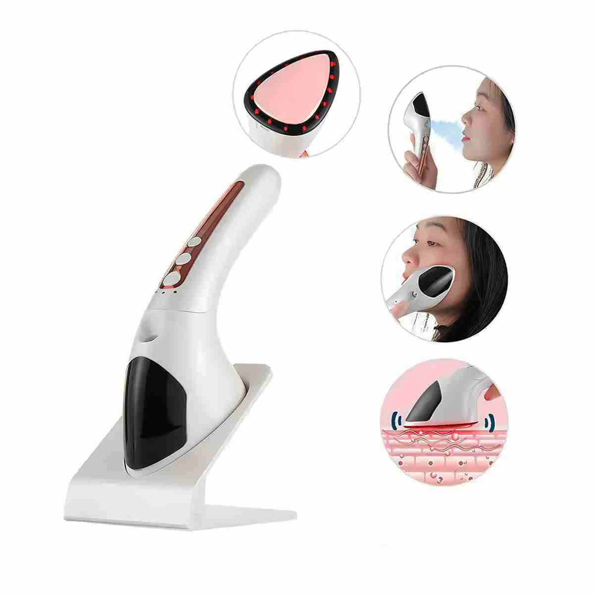 Masajeador Hidratador Facial Almalux® SKIN IRONING MACHINE: ¡Para una Piel Radiante y Perfecta!
