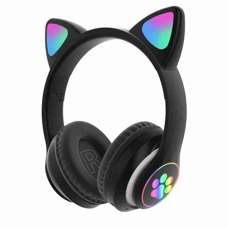 Auriculares  con Orejas de Gato Bluetooth Plegables con Micrófono Almalux®®