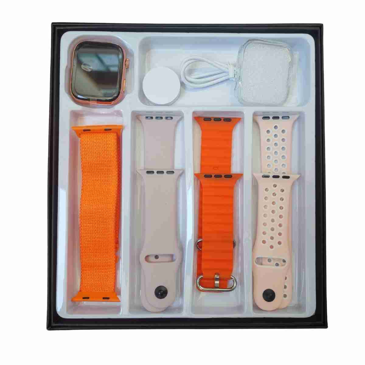 SmartWatch Almalux® T10 Pro Max - reloj inteligente con 4 estilos de correas y Protector de pantalla