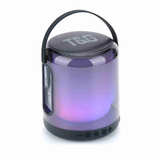 Altavoz Bluetooth TG376 RGB - Conexión estable -  360 grados de luz LED -  reproducción TWS y tamaño compacto