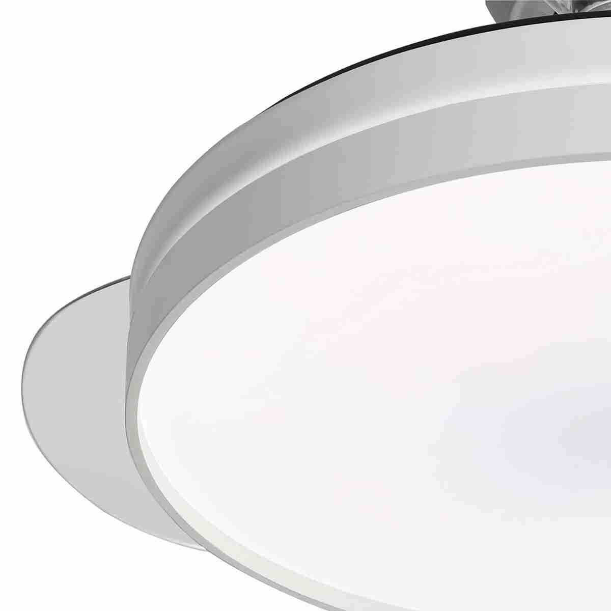 Ventilador de Techo Almalux con Luz LED - Aspas retráctiles de 106 cm - Silencioso - Función Frío-Calor