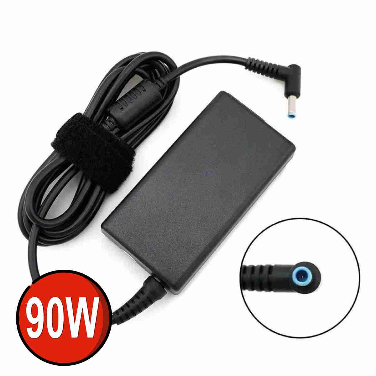 Cargador para portátil Hp terminación en punta azul 19.5v