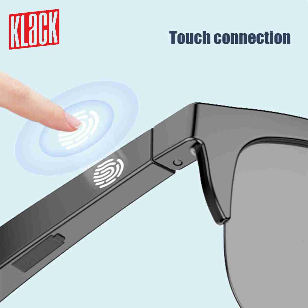Gafas Inteligentes Almalux® Anti-UV con Doble Altavoz Estéreo Táctil y Sonido HiFi