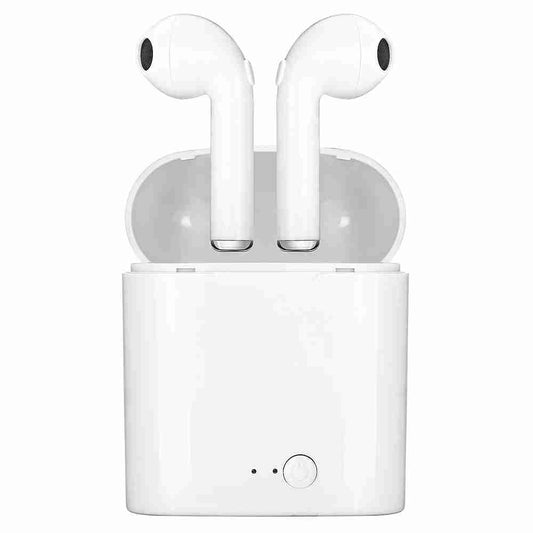 Auriculares Bluetooth I7 Almalux® Universal - Blanco -  Auriculares Inalámbricos Ergonómicos