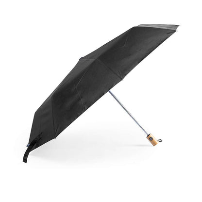 Paraguas Plegable Keitty Nature de 103cm con Mango de Bambú y RPET
