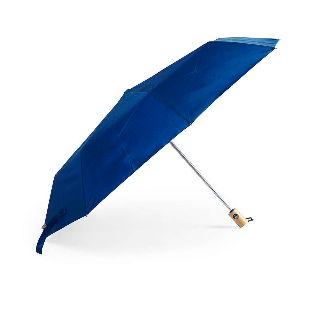 Paraguas Plegable Keitty Nature de 103cm con Mango de Bambú y RPET
