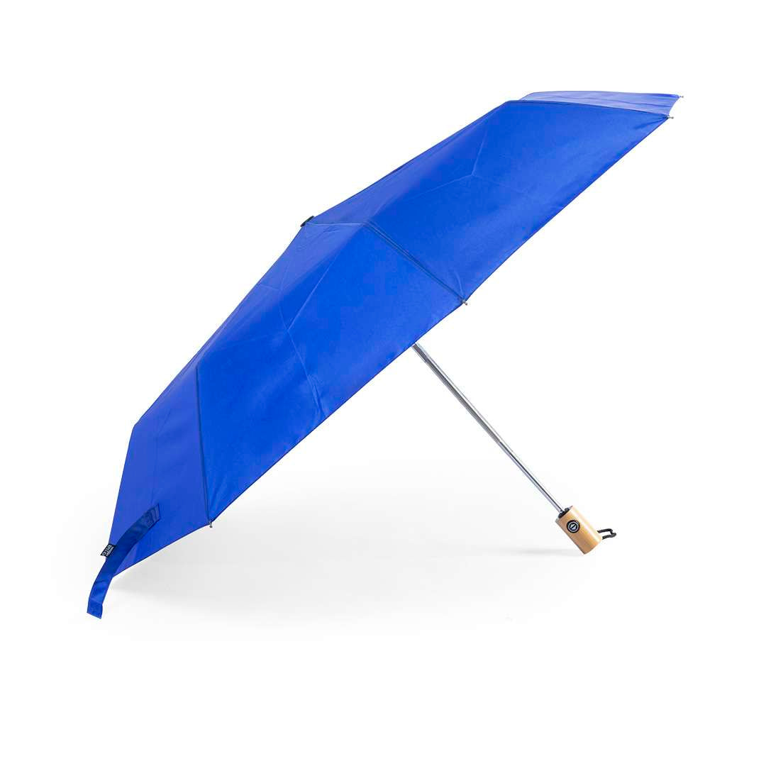 Paraguas Plegable Keitty Nature de 103cm con Mango de Bambú y RPET