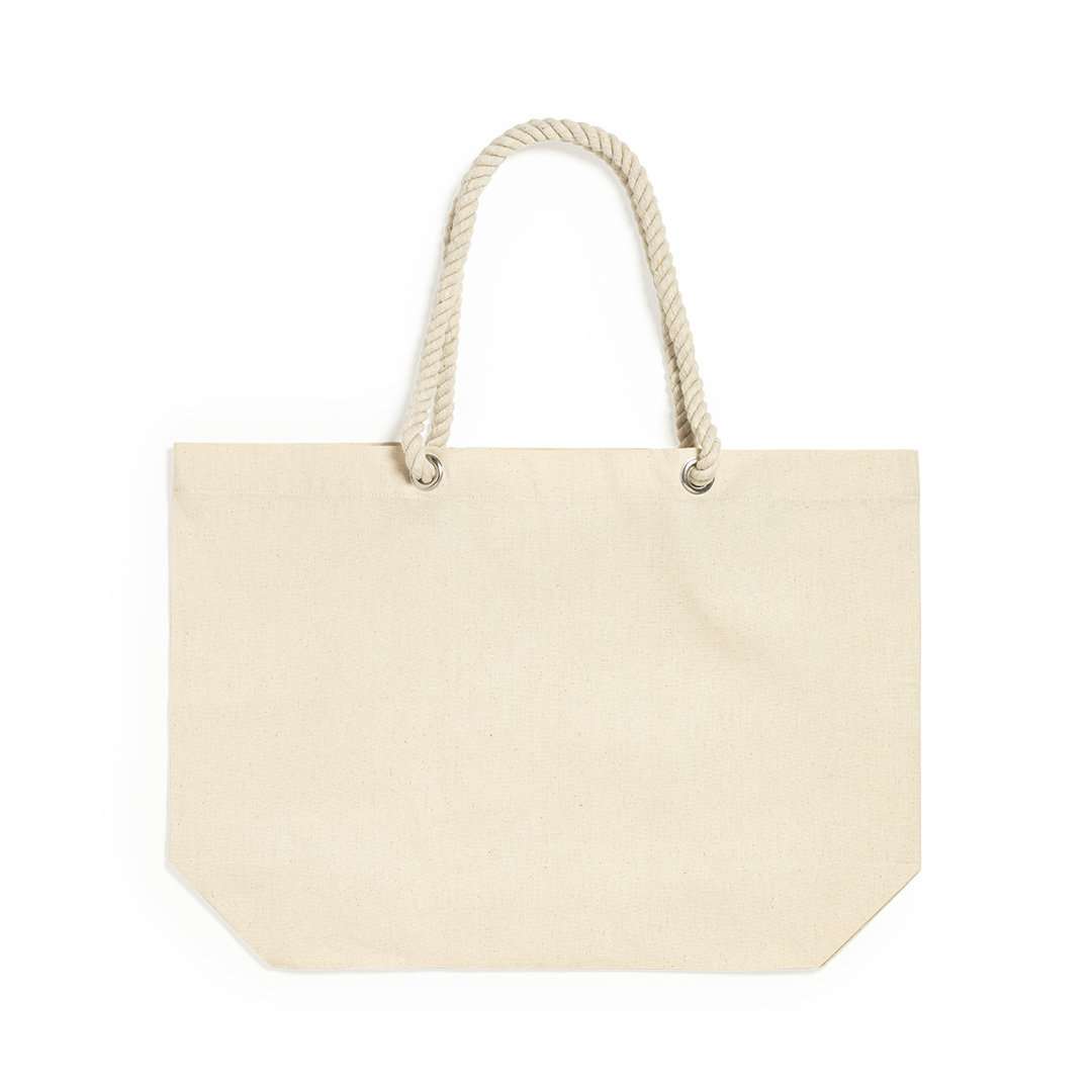 Bolsa de algodón resistente con asas largas de 90 cm - Capacidad 10 kg